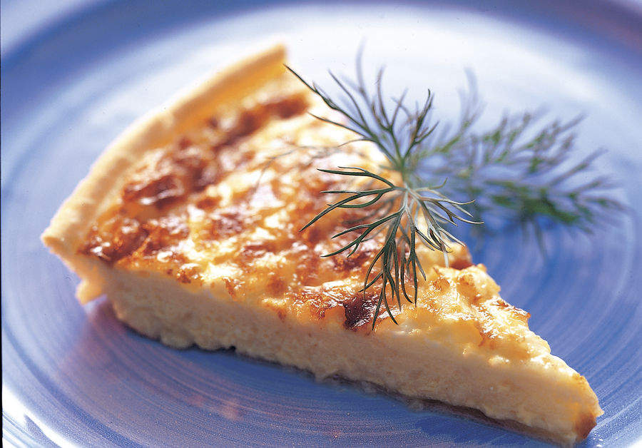 Pikante kaaskoek met Gruyère