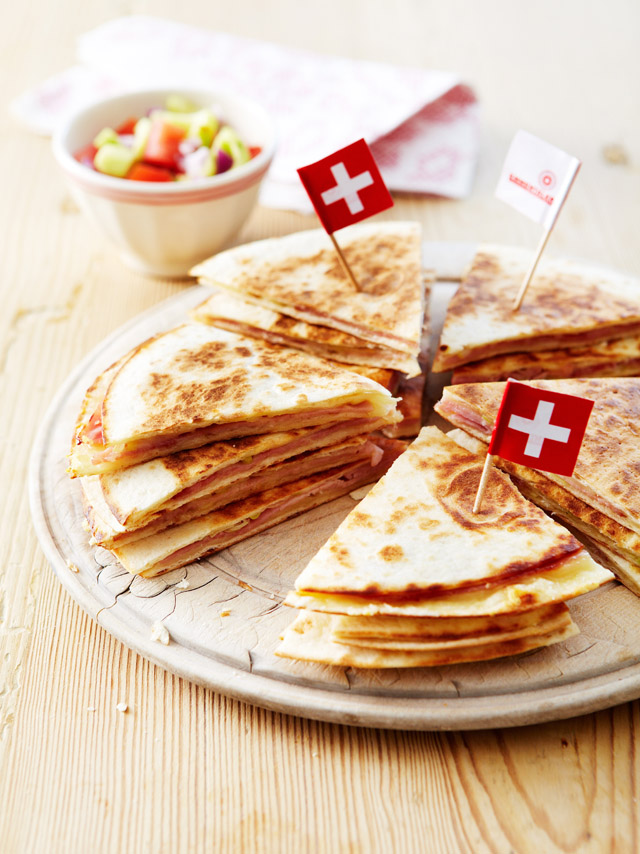 Quesadilla’s met Emmentaler AOP