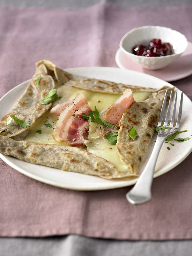 Krokante pannenkoeken met Gruyère AOP