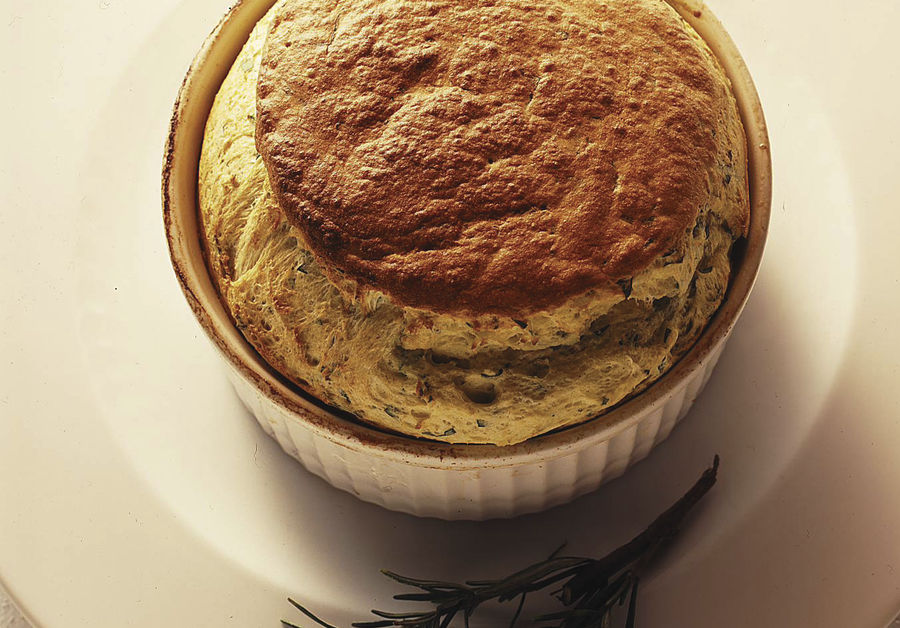 Aardappelsoufflé met kruiden