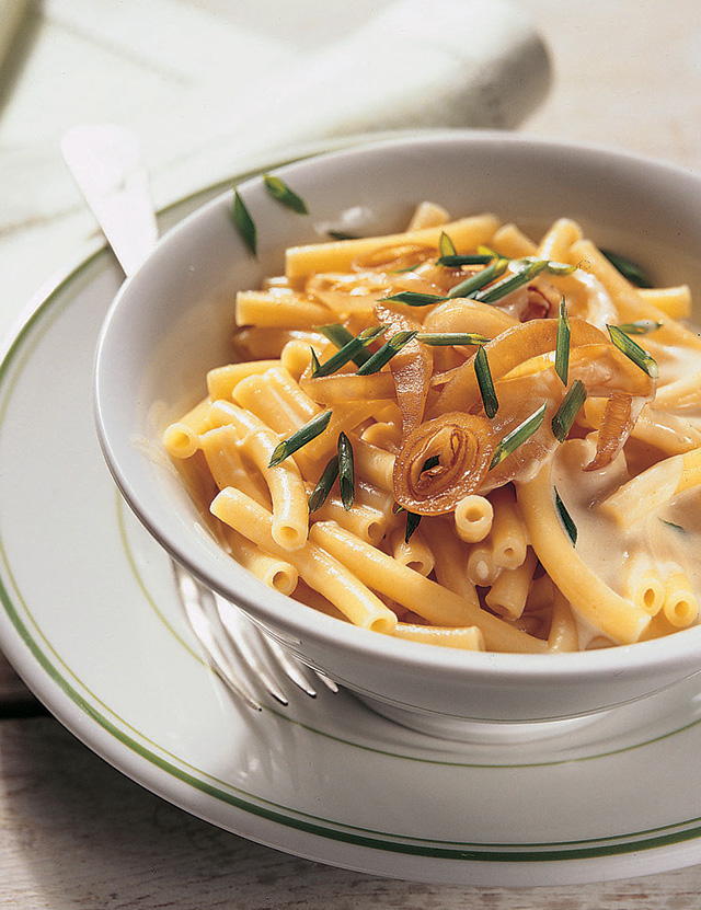 Zwitserse Alpenmacaroni met L’Etivaz AOP