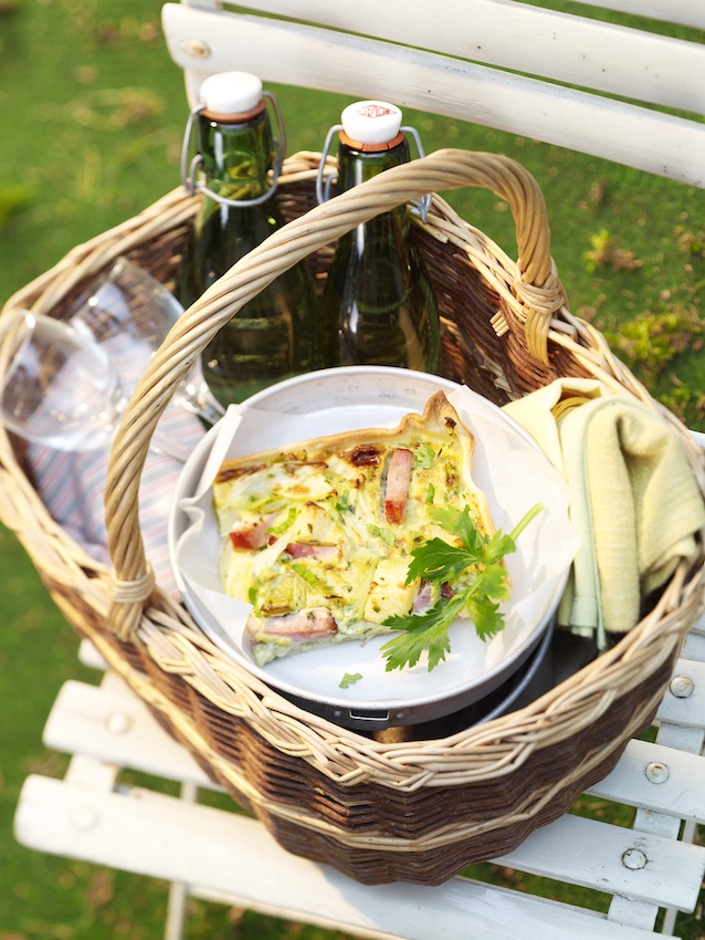 Quiche met Gruyère AOP, venkel en bleekselder