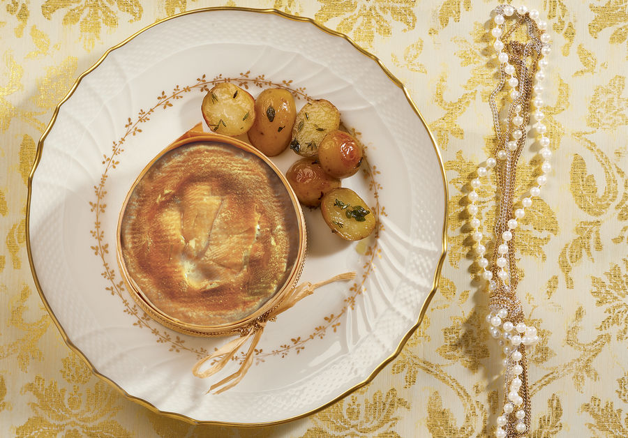 Vacherin Mont d‘Or met gekruide aardappelen